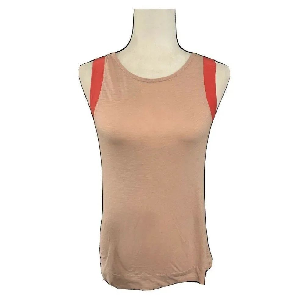 j crew womens pink cotton silk tank top xs
